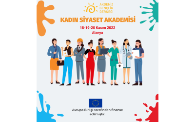 Türkiye’nin 81 ilinden yerel karar alma mekanizmalarına etki etmek isteyen 18-30 yaş arası genç kadınlarını arıyor!