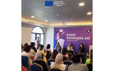 Avrupa Birliği taradından finansa edilen Akdeniz Gençlik Derneği tarfından yürütülen Kadın Dayanışma Ağı 21-22-23 Mayıs tarihlerinde Blue Star Otel\\\\\\\\\\\\\\\'de gerçekleşti.