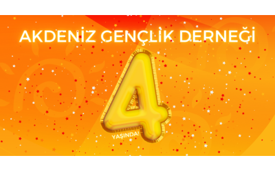 Akdeniz Gençlik Derneği 4 yaşında! 