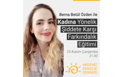 Kadına Yönelik Şiddete Karşı Farkındalık Eğitimi