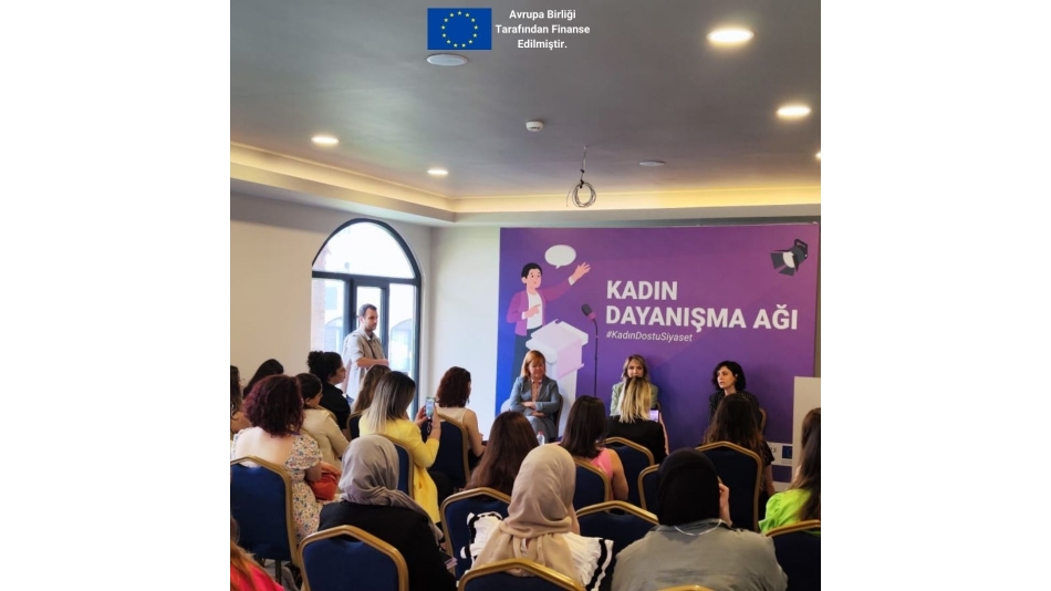 Avrupa Birliği taradından finansa edilen Akdeniz Gençlik Derneği tarfından yürütülen Kadın Dayanışma Ağı 21-22-23 Mayıs tarihlerinde Blue Star Otel\\\\\\\\\\\\\\\'de gerçekleşti.